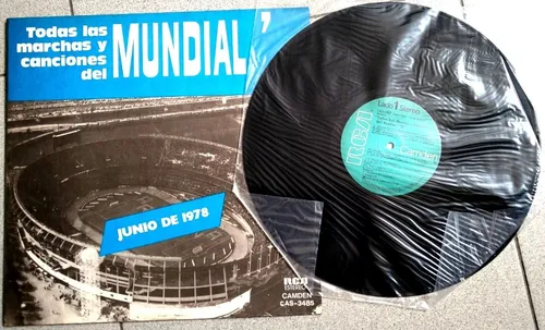 Todas Las Marchas Y Canciones Mundial 78 Futbol Lp Nacional (Usado)