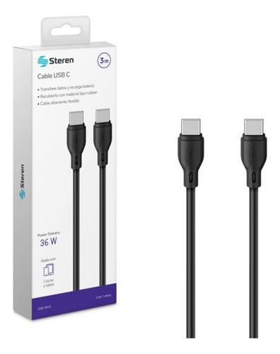 Cable Usb C De 3 M