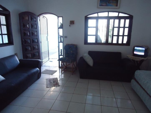 Imagem 2 de 14 de 720-sobrado Lado Praia Com Edicula Completa Em Mongaguá