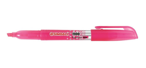 Resaltador Marcador Simball 1100 Rosa Fluo