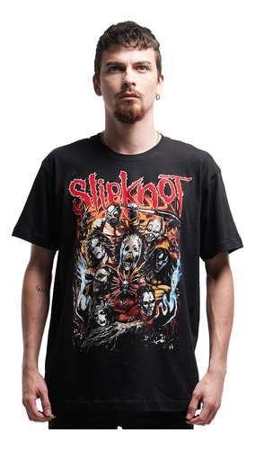 Camiseta Slipknot Merged Mask Rock Activity