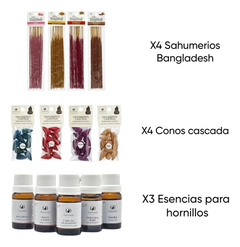 Kit Emprendedor Aromanza/iluminarte 40 Productos. Variedad