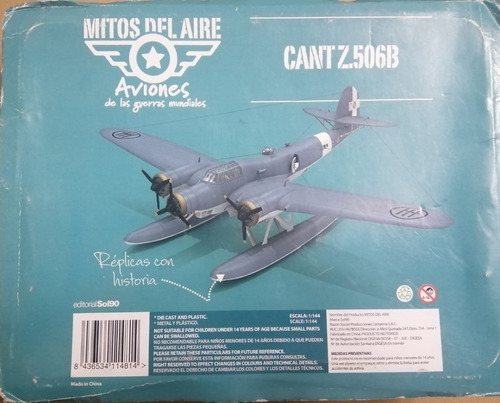 Perudiecast Mitos Del Aire Avion Cant Z.506b