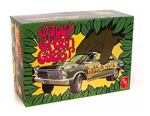 Amt 1965 Ford Galaxie Jolly Green Gasser Kit De Modelo A Esc