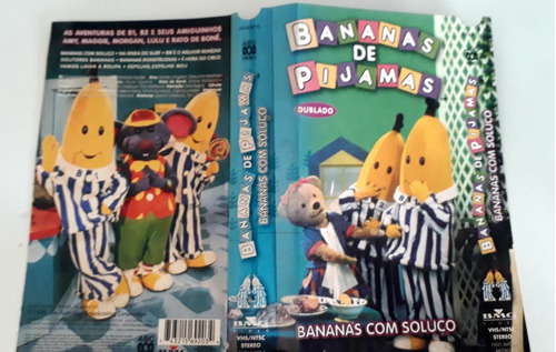 Fita Vhs Bananas De Pijamas - Bananas Com Soluço