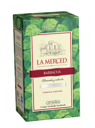 Yerba Mate La Merced 500g Cosecha Limitada Variedades