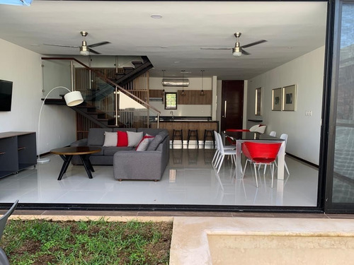 Villa Amueblada En Renta En Norden 48, Temozón Norte