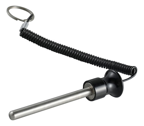 Pasador De Pila De Pesas Con Cable De Negro 8mmx125mm