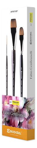 Escoda Signature Artist - Juego De Pinceles Para Acuarela