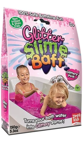 Juego De Agua Slime Baff Escarcha Para Ba era Pink Original