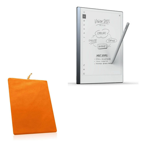 Funda Para Remarkable 2 Boxwave Bolsa Terciopelo Tela