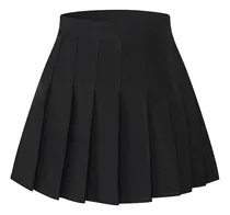 Comprar Mini Falda Y2k Plisada Tableada Coreana Color Entero