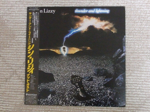 Thin Lizzy - Thunder & Lighting - Vinilo Lp - Japon Ed.1983