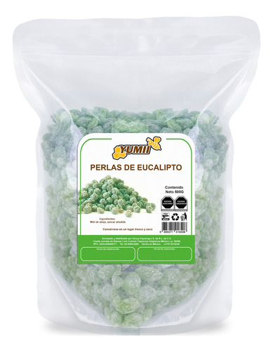 Perlas De Miel Con Eucalipto Natural Veracruz  500 Gr