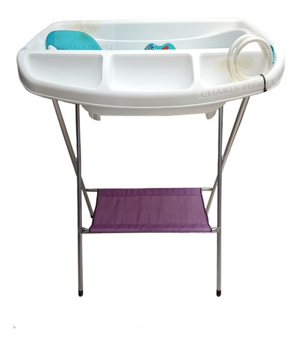 Bañera Para Bebe Prinsel Perla Incluye Soporte.