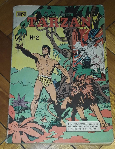 Tarzan Album Especial Comic Retro Dinosaurios Aventura 1985