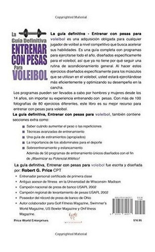 La Guia Definitiva - Entrenar Con Pesas Para..., De Price, Rob. Editorial Price World Publishing En Español