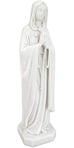 Design Toscano Blessed Virgin Mary Bonded Marble Resin Statu