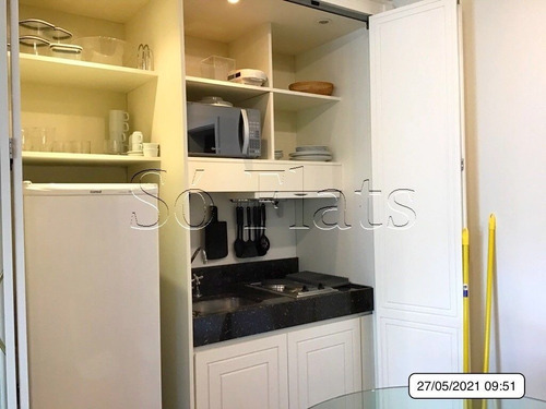 Imagem 7 de 15 de Lindo Flat Alto Padrão No Itaim Bibi - Sf34171