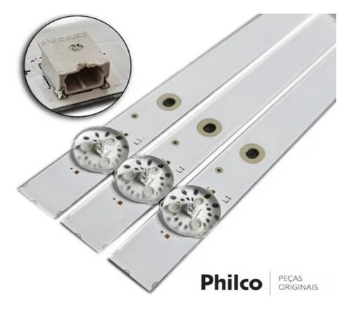 Kit 3 Barras Leds Ptv42g70n5cf Ptv42g52rcf
