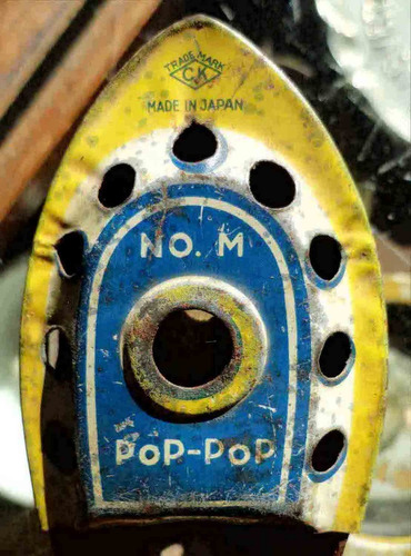 Imagen 3 de 4 de Juguete Antiguo Lancha Pop-pop. Japan. 10437