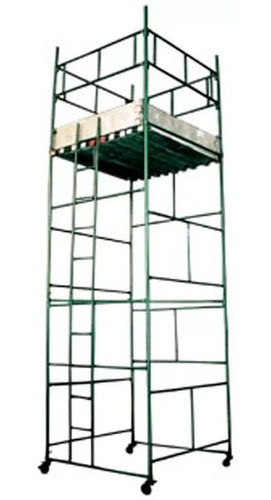 Rodizio Giratorio Andaime 6x2 C/freio Kit C/04 Pu Amarelo