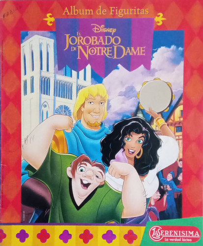 Álbum De Figuritas El Jorobado De Notre Dame Disney 1996
