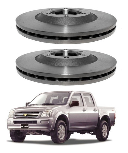 Par Disco Freno Delantero Chevrolet Dmax 4x4 2014