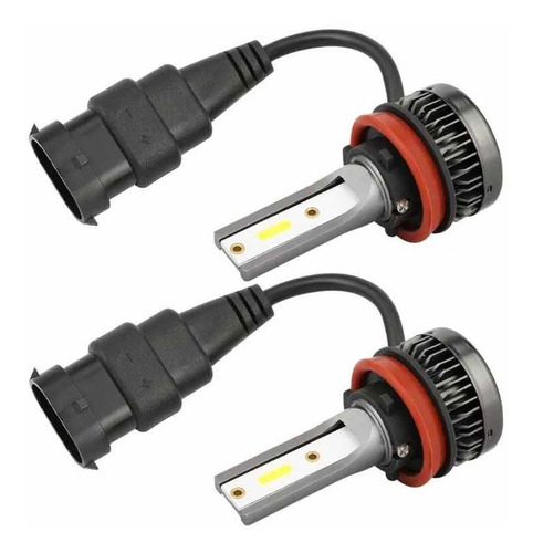 Set 2 Focos Mini H11 Led Xenón 6k Toyota Nissan Chevrolet Mg