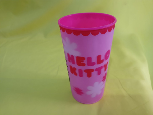 Vaso De Coleccion Hello Kitty (Usado)