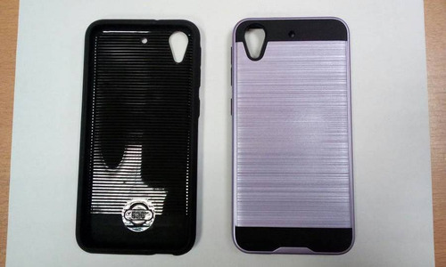 Estuche Htc Desire 626 Antigolpe Morado Brush