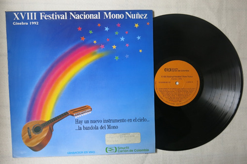 Vinyl Vinilo Lp Acetato Mono Nuñez Xviii Festival Nacional