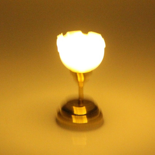 1:12 Casa De Muñecas Miniatura Led Lámpara De Techo