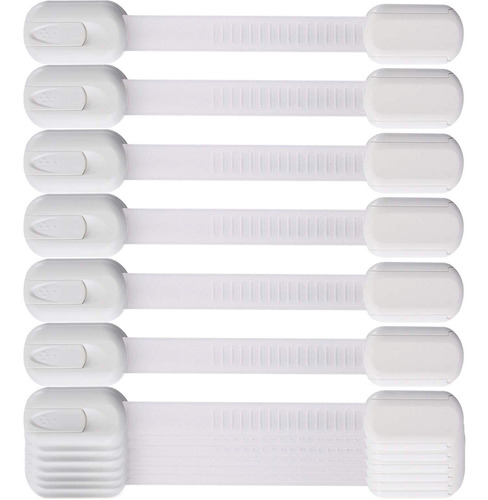 Imagen 9 de 9 de Paquete De 12 Correas Adhesivas Multiusos Para Cerraduras De