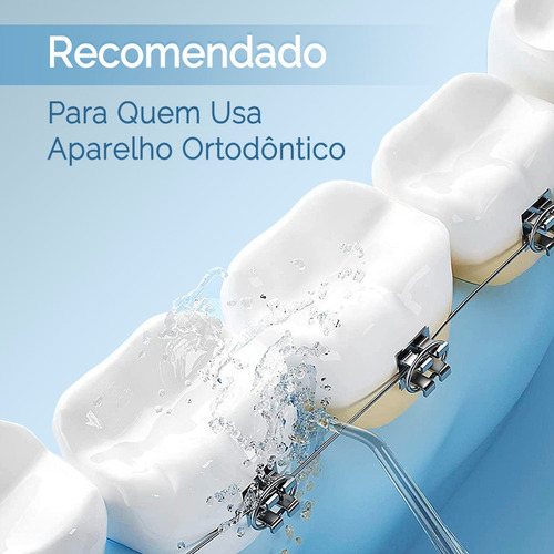 Limpador Prótese Protocolo Jato D'água Elétrico Fixa Móvel