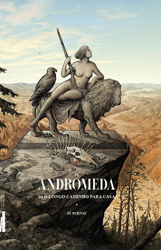 Andrômeda, de Burnay, Zé. Série HQueria Editora Rodrigo Pereira Lopes de Faria e Silva 13645530827, capa mole em português, 2022