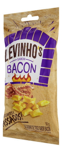 Salgadinho de Trigo Levinho's bacon 50 g