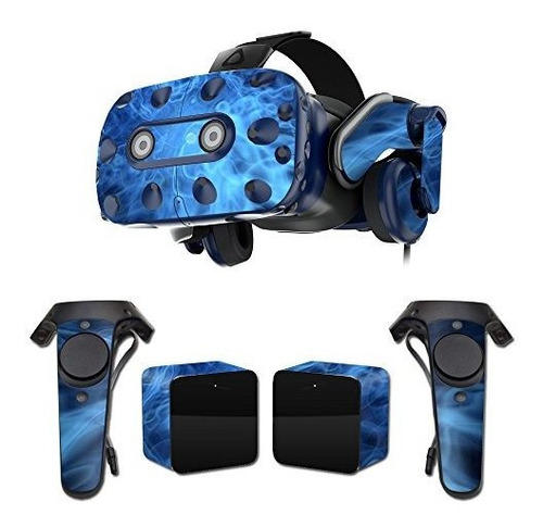 Mightyskins Piel Compatible Con Htc Vive Pro Vr Headset - Bl