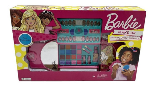 Barbie Set De Maquillaje Desplegable Doble Art 5506 | MercadoLibre