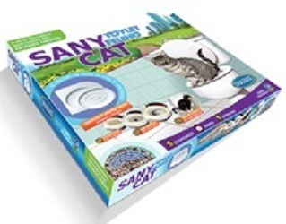 Sanitário Para Gatos Kit Treinamento *sany Cat