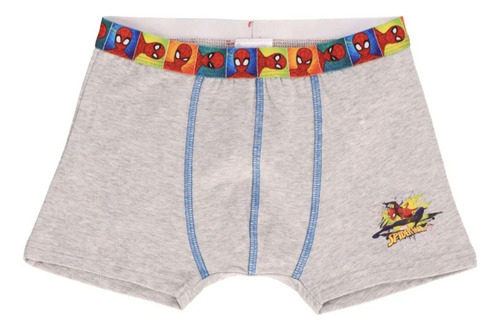 Boxer Algodón Spiderman Caffarena Talla 8 Pack X3 Mt40443