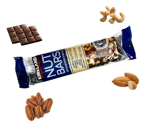 Kirkland Barras De Nueces 24 Barras Con 3 Tipos De Nuez