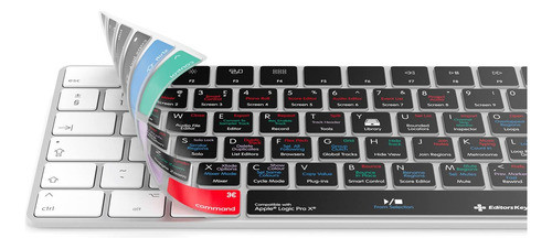Protector Teclas Logic Pro Para Magic Keyboard Numerico