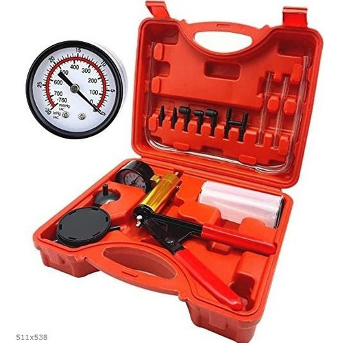 . Medidor De Pressão Manual Da Bomba De Vácuo E Kit De