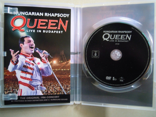 Queen Dvd Hungarian Rhapsody Live In Budapest (Usado)