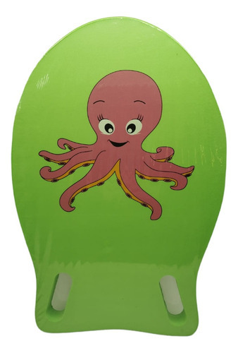 Tabla Natacion Kickboard Pulpo Flotar Piscina Color Verde