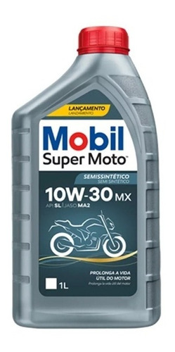 Óleo Mobil Super Moto 10w30 Mx 1 Litro *