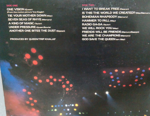 Lp Vinil - Queen - Live Magic - C/enc - 1986 Estandar (Usado)