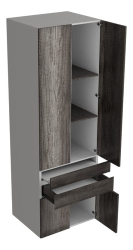 Amanta Muebles Mini Closet Con Repisas Puertas Abatibles