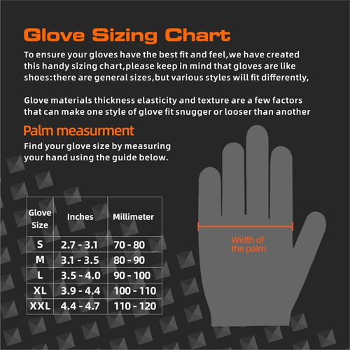 Anboson Guantes De Nitrilo 10 Mil Guantes Desechables De...